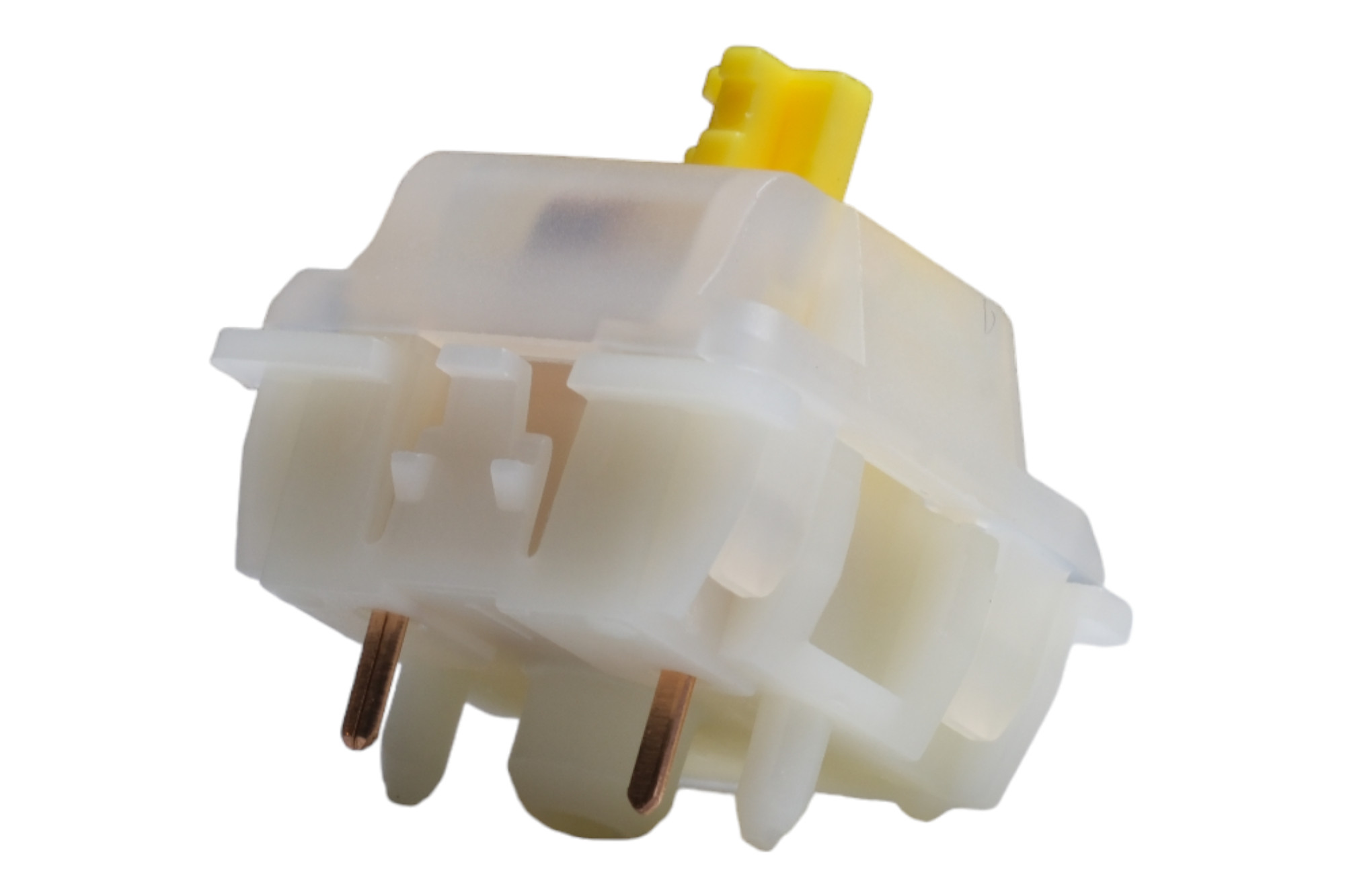 Gateron CAP V2 Milky Yellow Linear Switch · Milktooth
